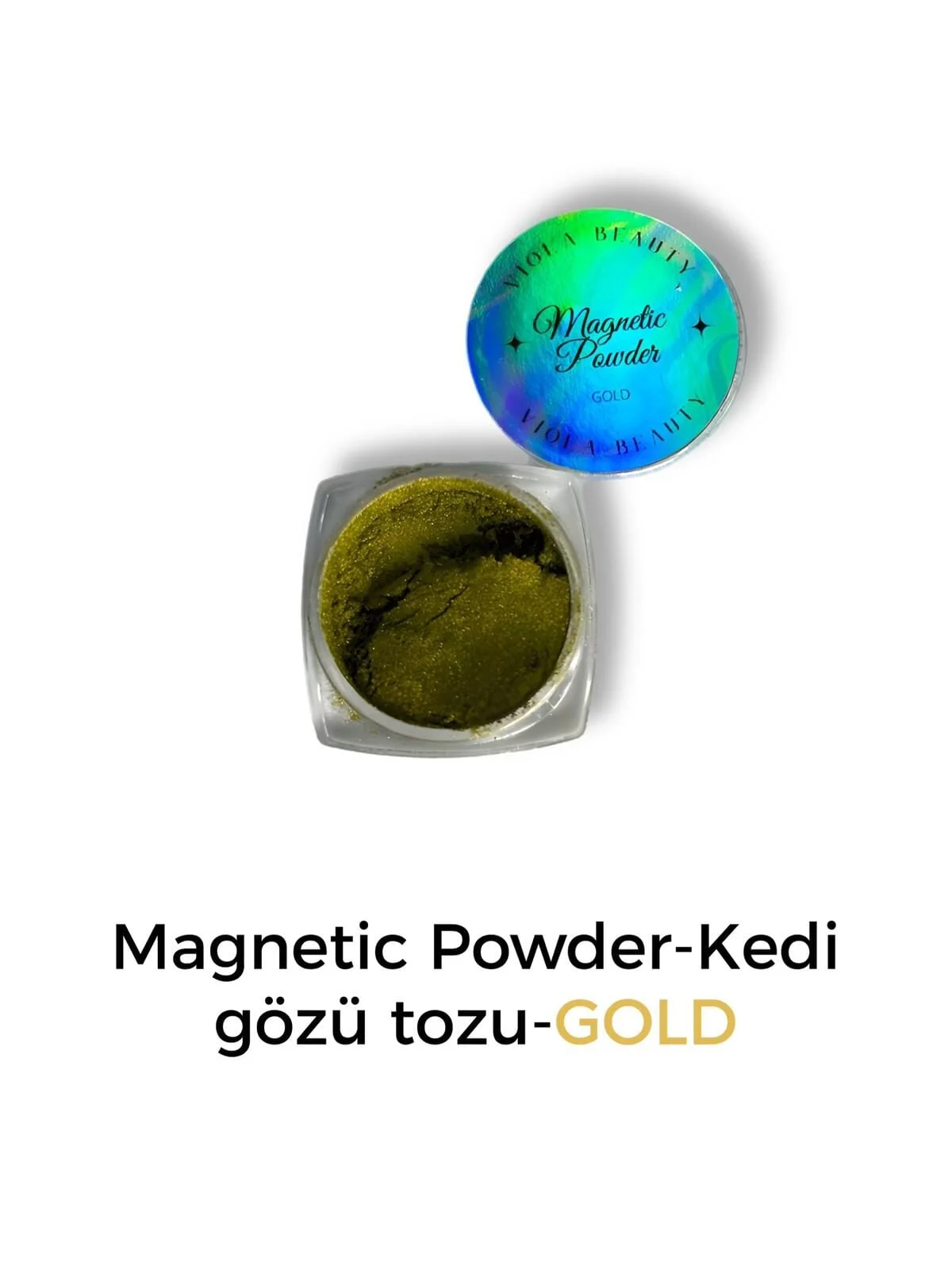 Magnetic Powder - Kedi Gözü Tozu (Gold)