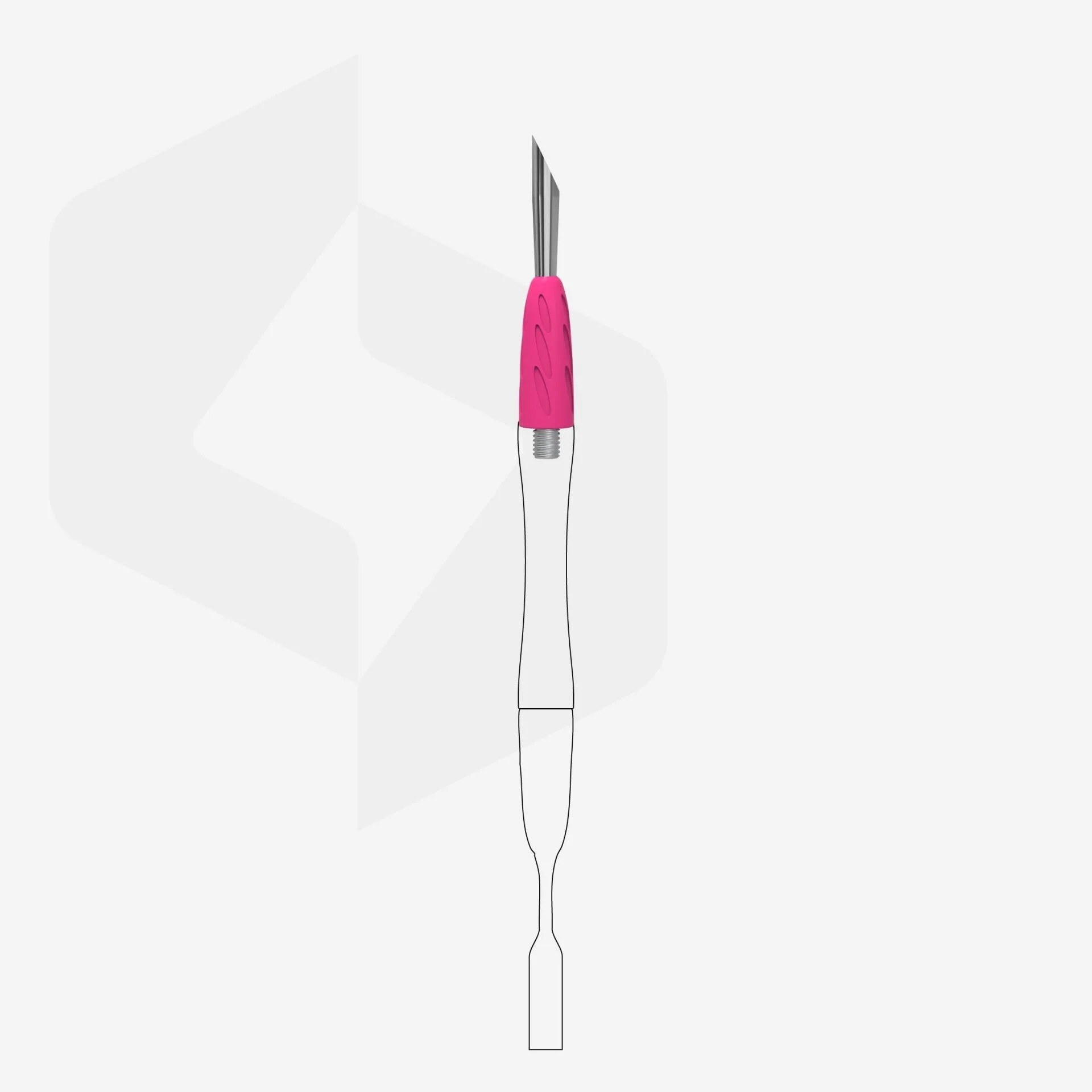 Combo UNIQ 12 Spatulanın Çalışma Kısmı Yamuk İtici