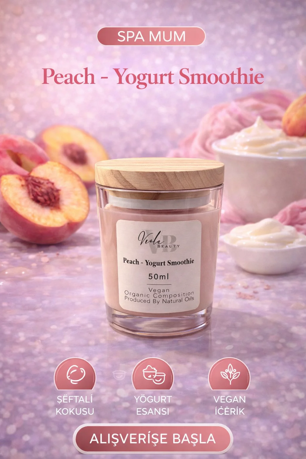 Spa Mum - Peach Yogurt Smoothie