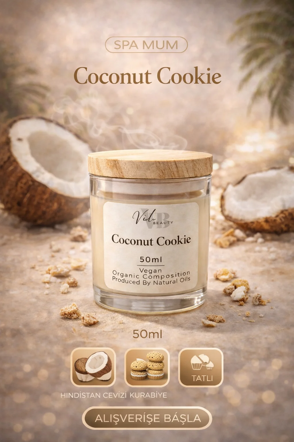 Spa Mum - Coconut Cookie