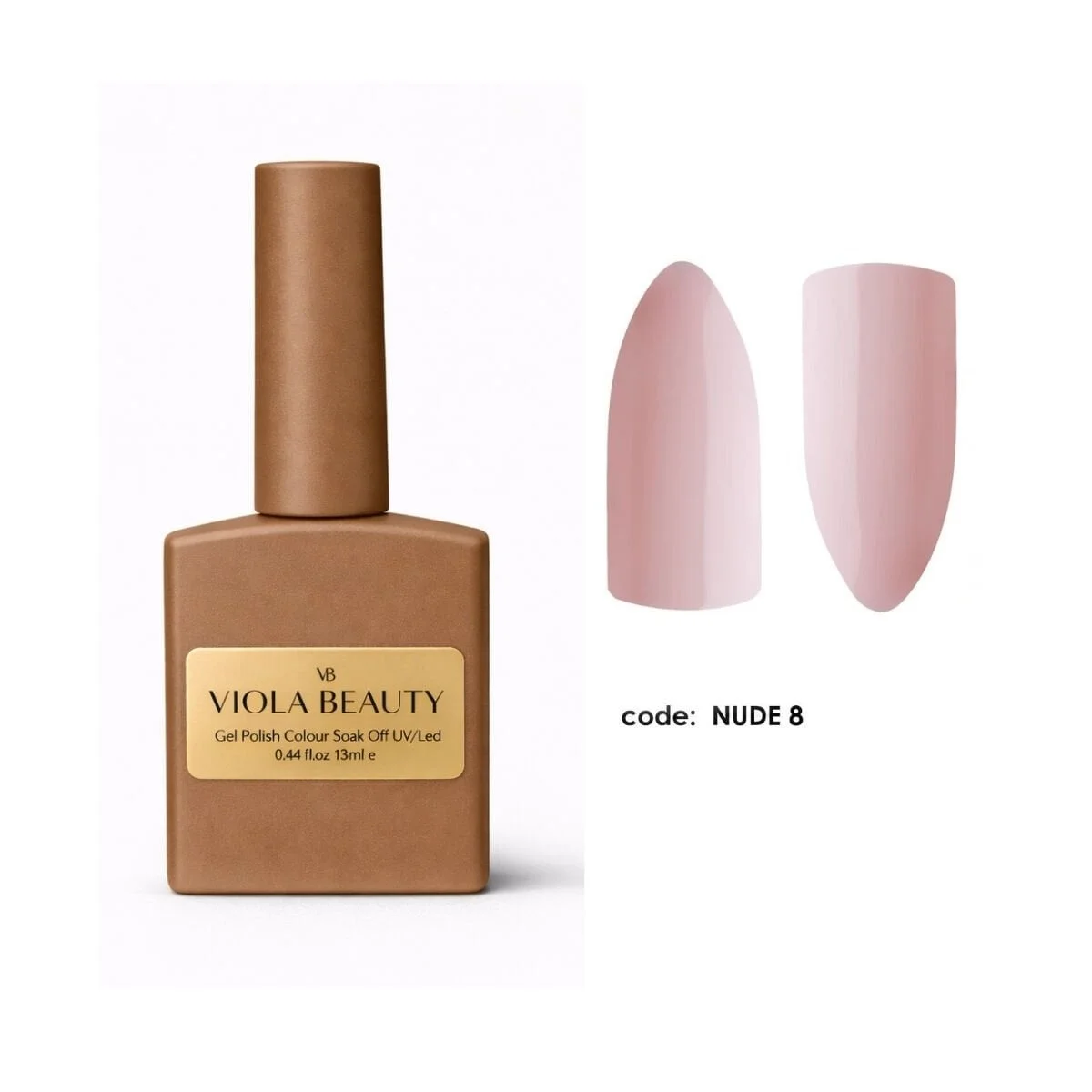 Nude Collection #0008 Kalıcı Oje-13ml