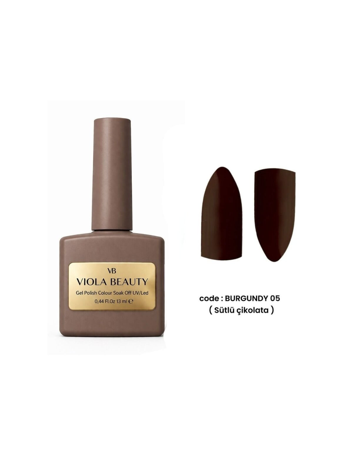 Burgundy #0005 Kalıcı Oje-13ml
