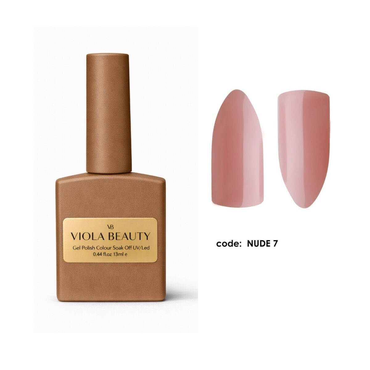 Nude Collection #0007 Kalıcı Oje-13ml