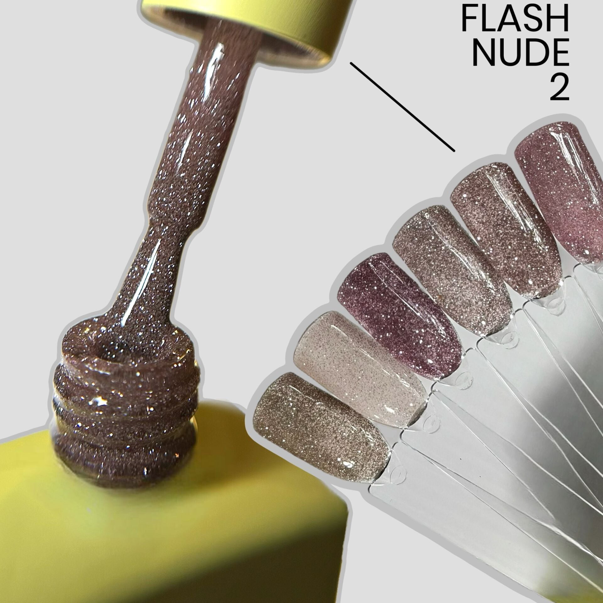 Nude Flash #0002 Kalıcı Oje-13ml