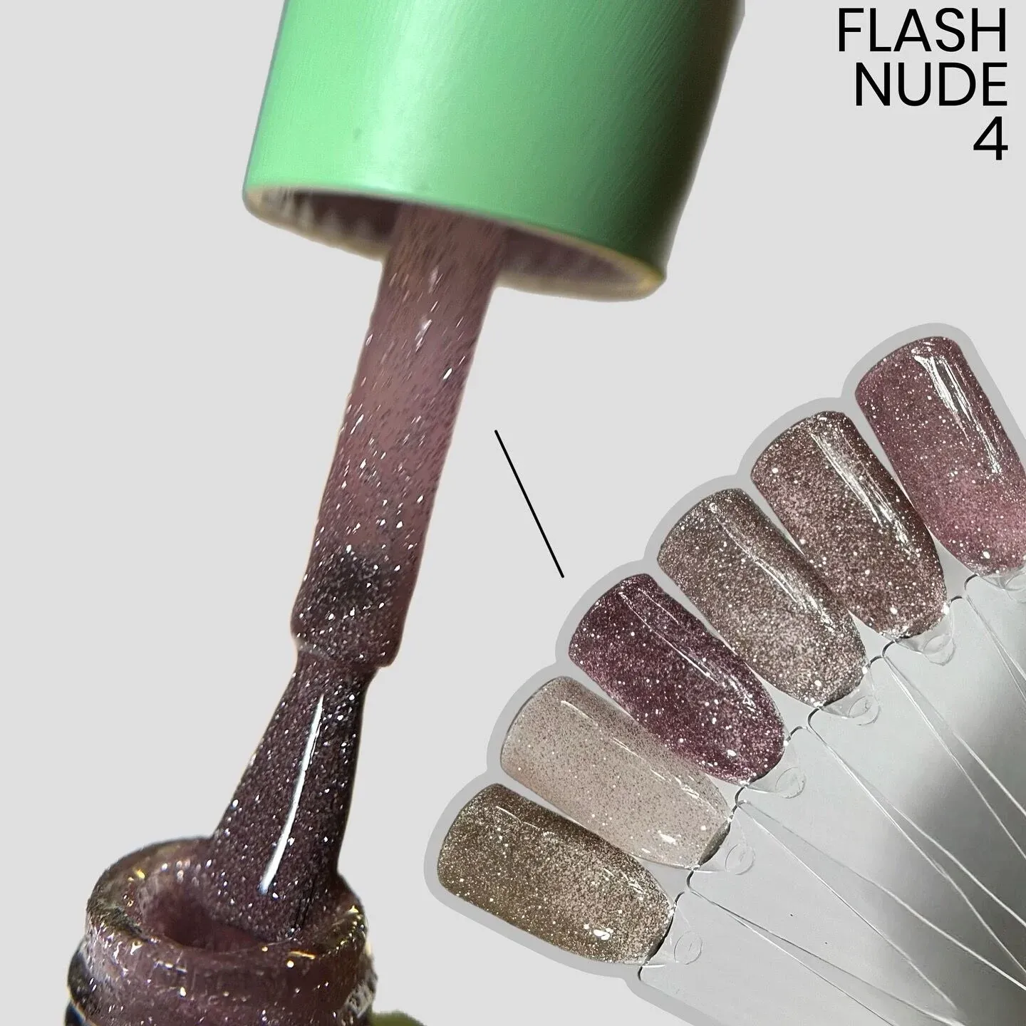 Nude Flash #0004 Kalıcı Oje-13ml