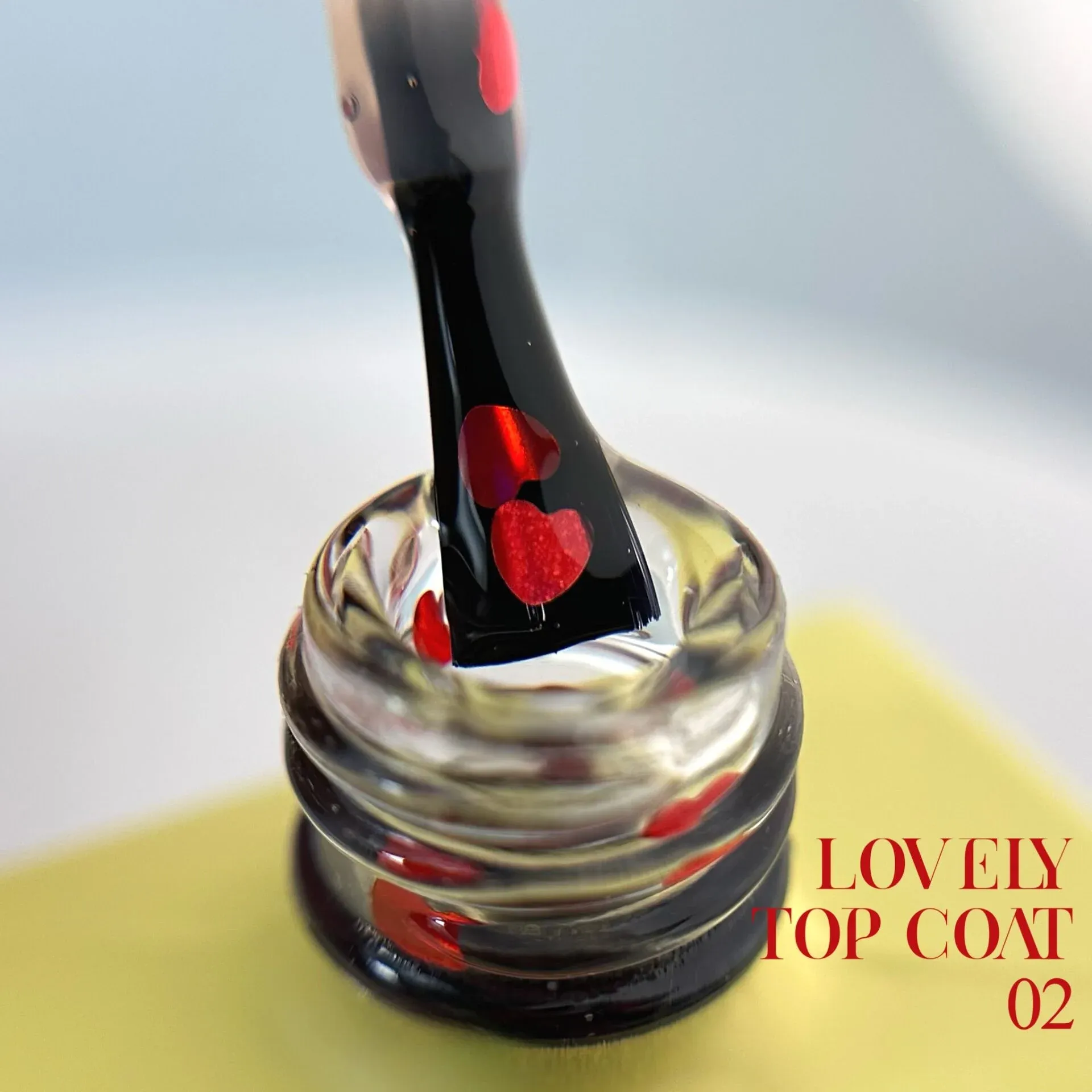 Lovely #001 Top Coat 13ml - Simlı