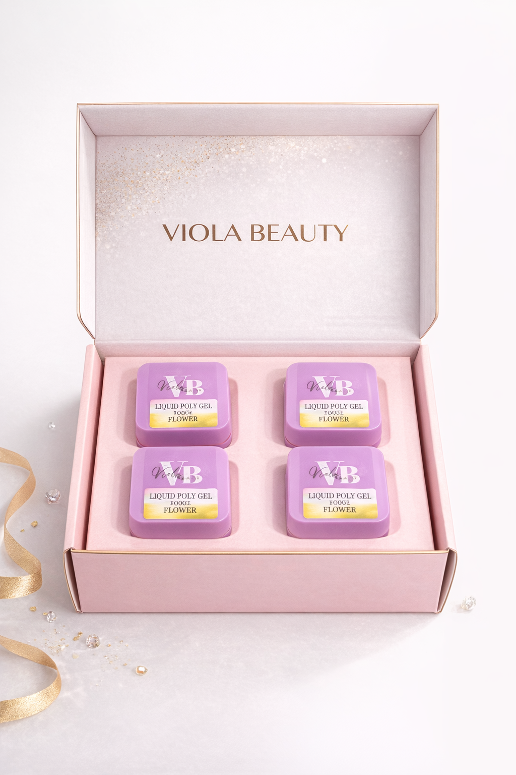 Liquid Poly Flower Jel Set #01 - 28 ml