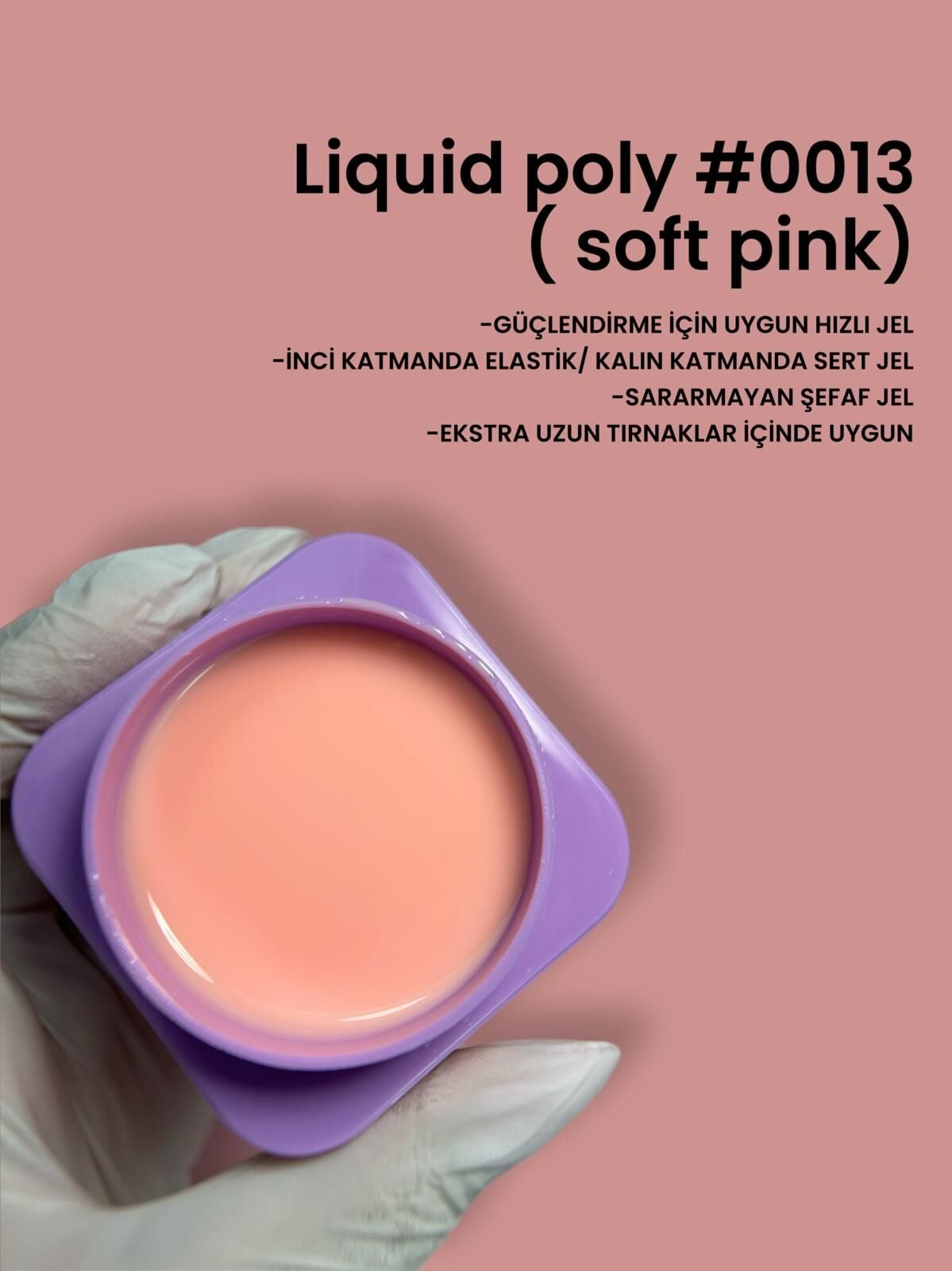 Liquid Poly Jel Nude #0013 (Yeni Kıvam)