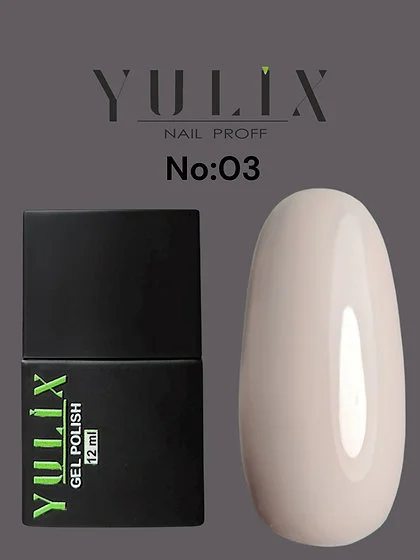 Yulix Kalıcı Oje 12 ML – No: 003