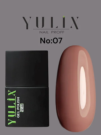 Yulix Kalıcı Oje 12 ML – No: 007