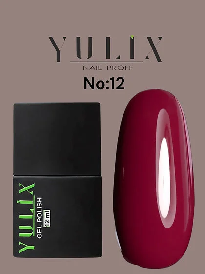 Yulix Kalıcı Oje 12 ML – No: 012
