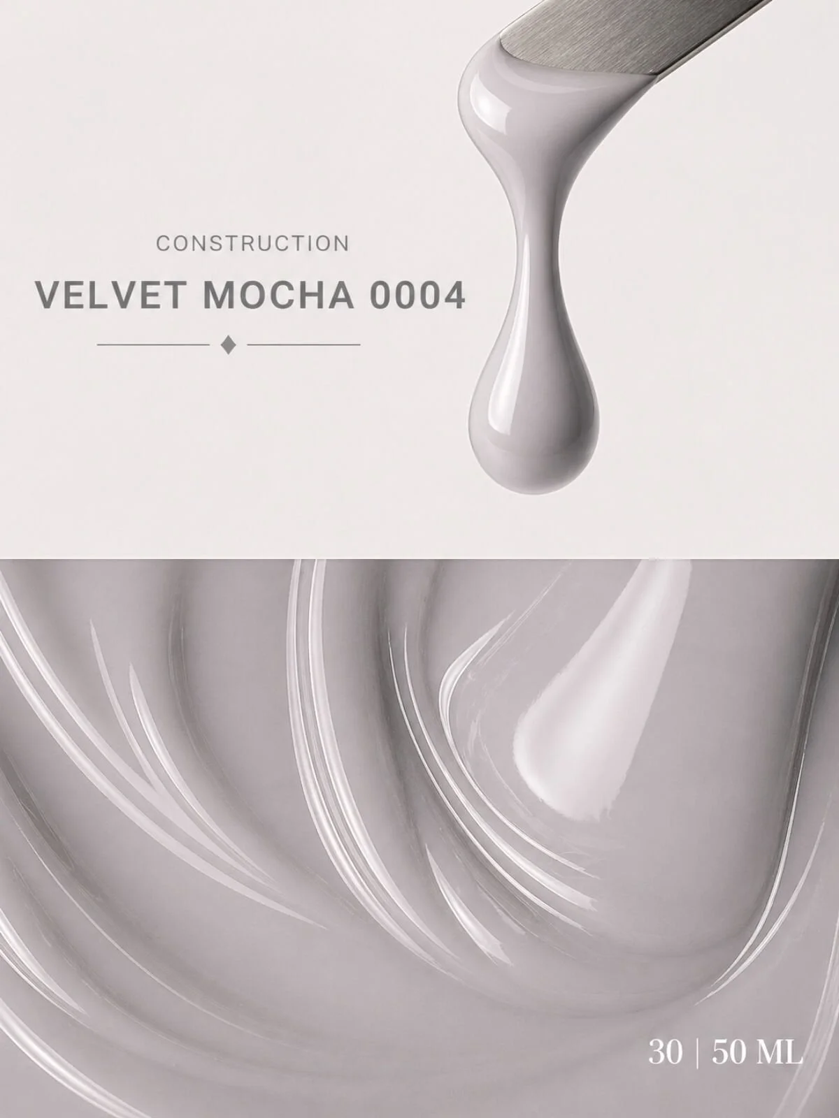 Construction Velvet Mocha #004 - Orta Akışkan Builder Jel