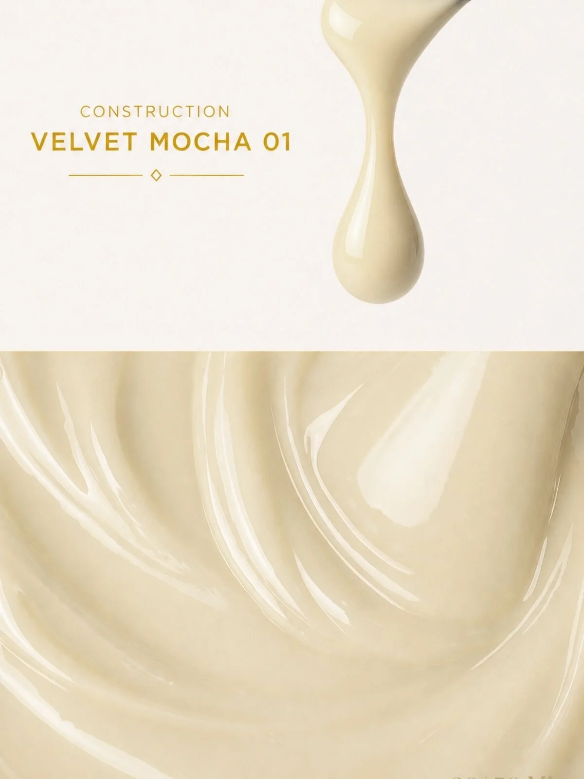 Construction Velvet Mocha #001 - Orta Akışkan Builder Jel