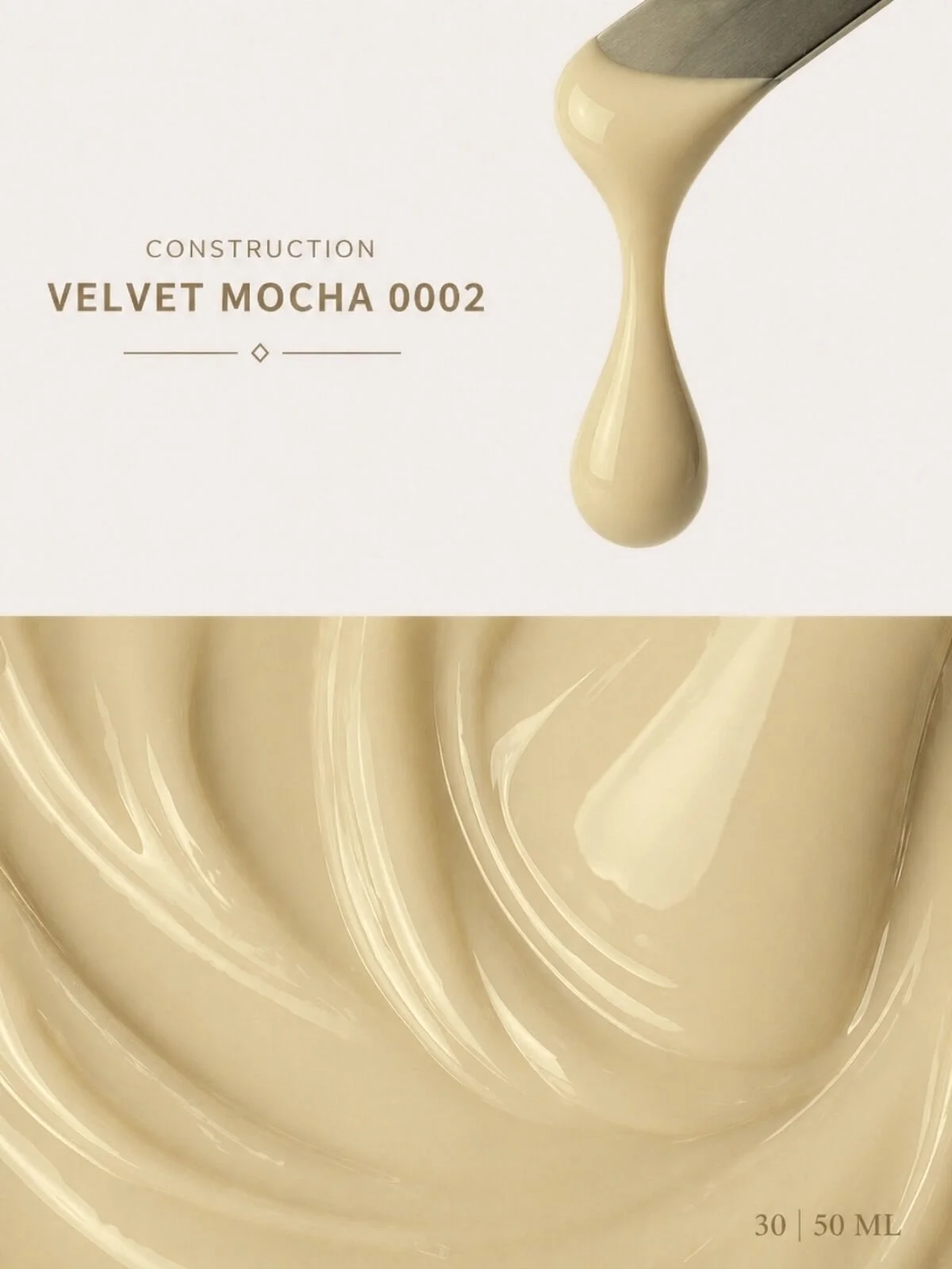 Construction Velvet Mocha #002 - Orta Akışkan Builder Jel