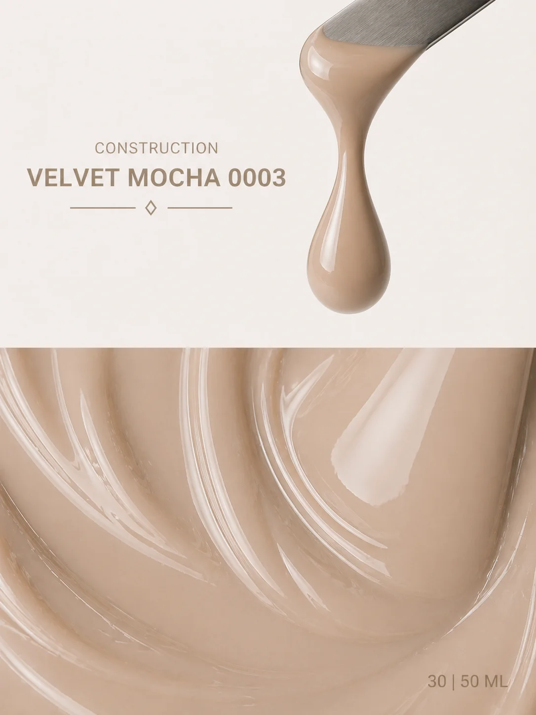 Construction Velvet Mocha #003 - Orta Akışkan Builder Jel